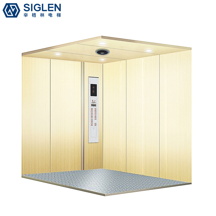 The quality of SIGLEN small 450kg freight elevator  passenger  price cargo elevator and cargo lift is more over 90% suppliers