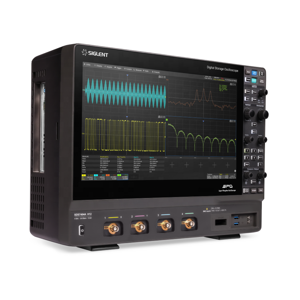 Siglent SDS7000A series, 3/4 GHz bandwidth and 4 Channels Digital Storage Oscilloscope, measurement tool