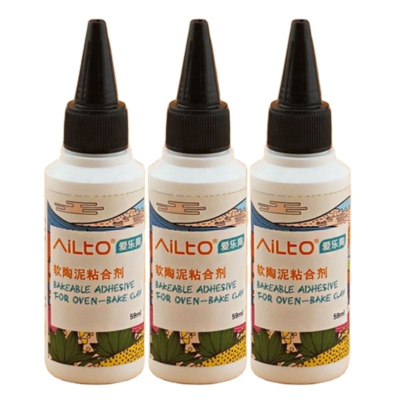 Ailto 59ml bakeable adhesive glue for polymer clay