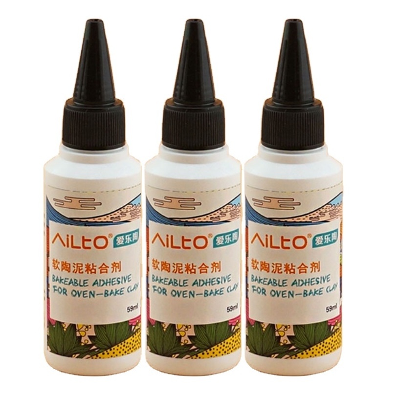 Ailto 59ml Bake adhesive glue for oven bake polymer clay