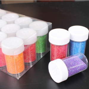 12 colors Holographic Chunky Glitter 20g Cosmetic Craft Glitter for Epoxy Resin