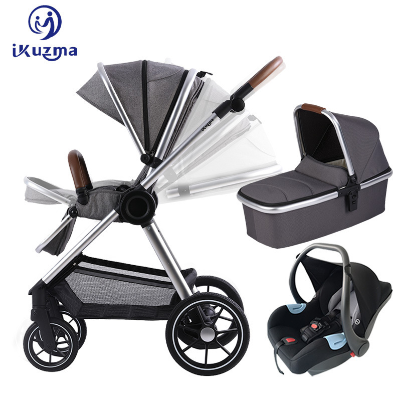 En1888 Collapsible Italian Best 3-1 Baby Stroller