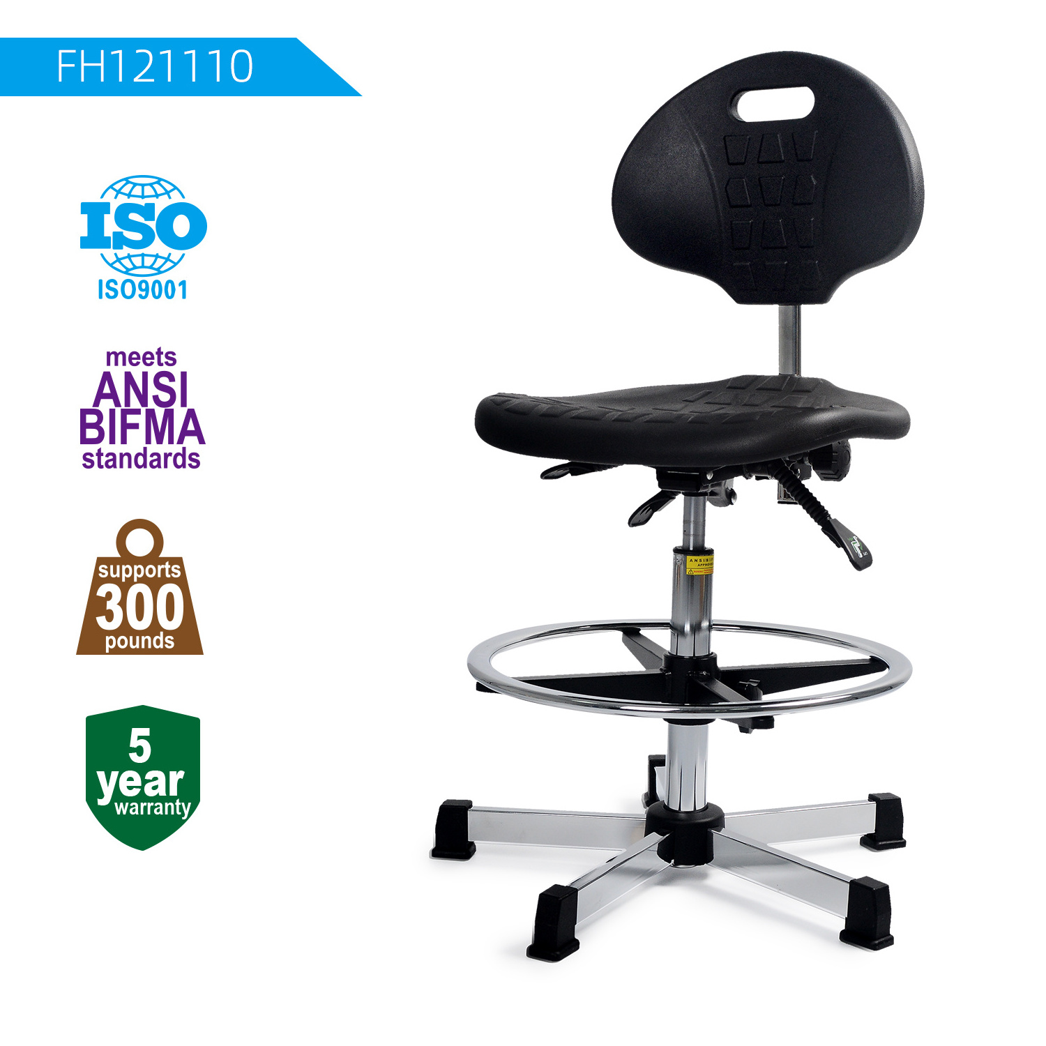 ESD Chair Anti Static Ergonomic Lab Chair