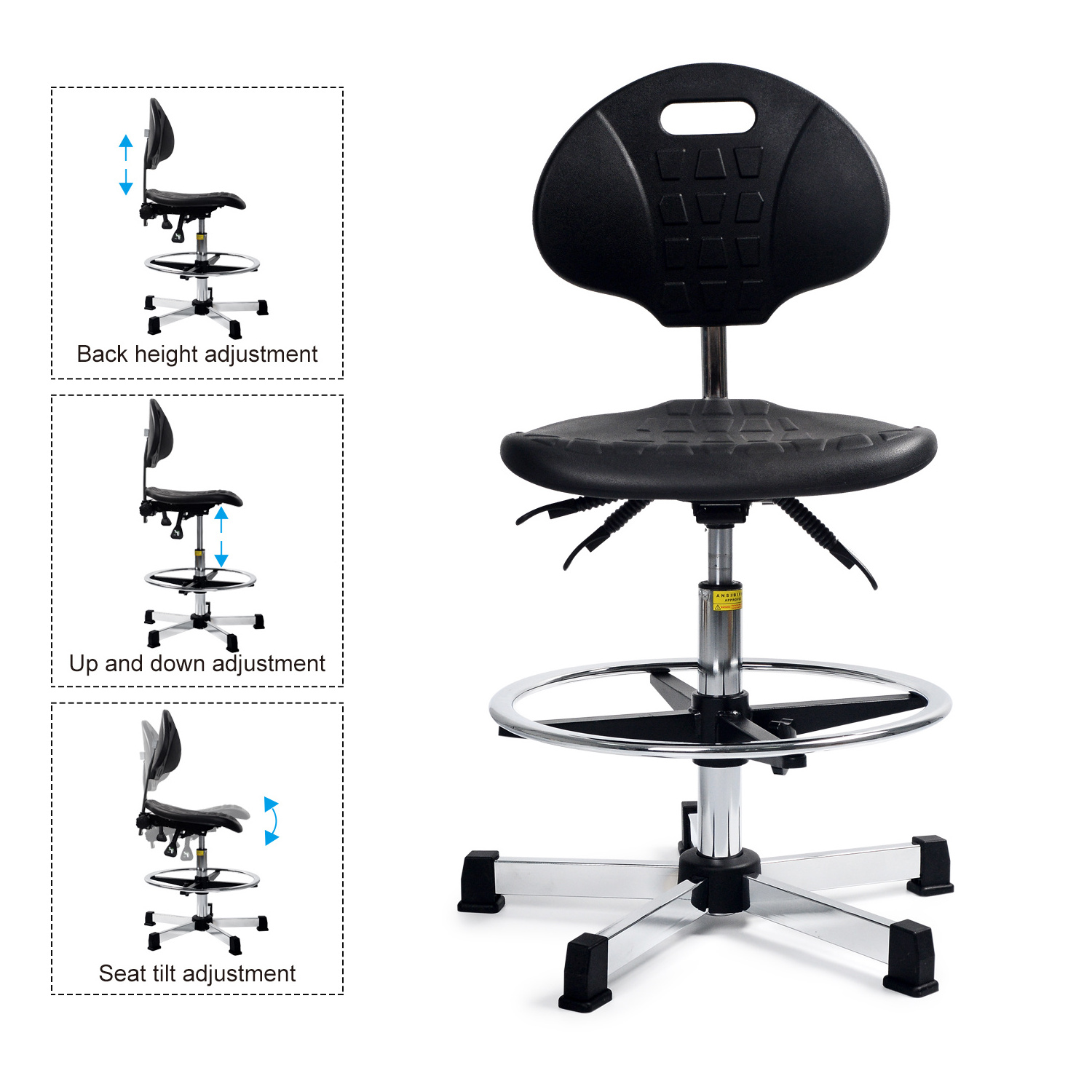 ESD Chair Anti Static Ergonomic Lab Chair