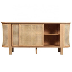 New design rattan storage cabinet living room bedroom entrance cabinet