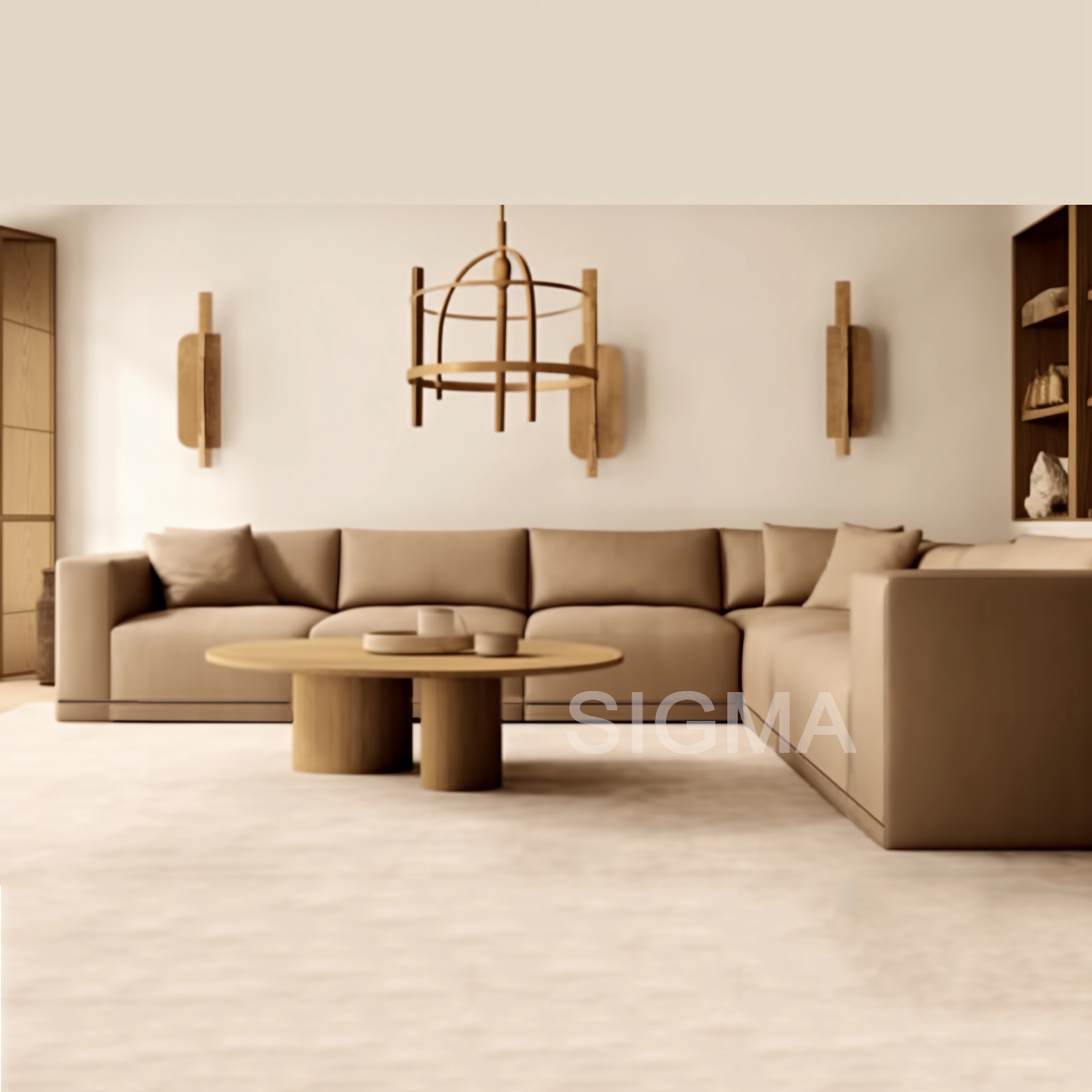 Customize Sectional Modular sofas White combination Couch Living Room U-shape Sofa