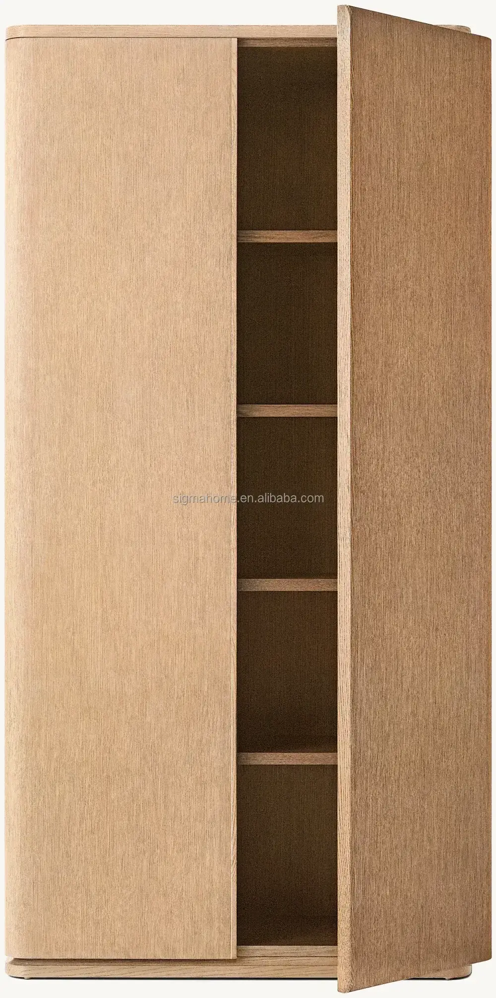 Best selling modern simple wardrobe cabinet bedroom mdf furniture closet wood Armoire