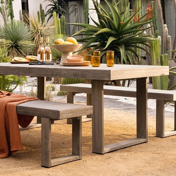 Teak Wood Modern Outdoor Furniture 76.5