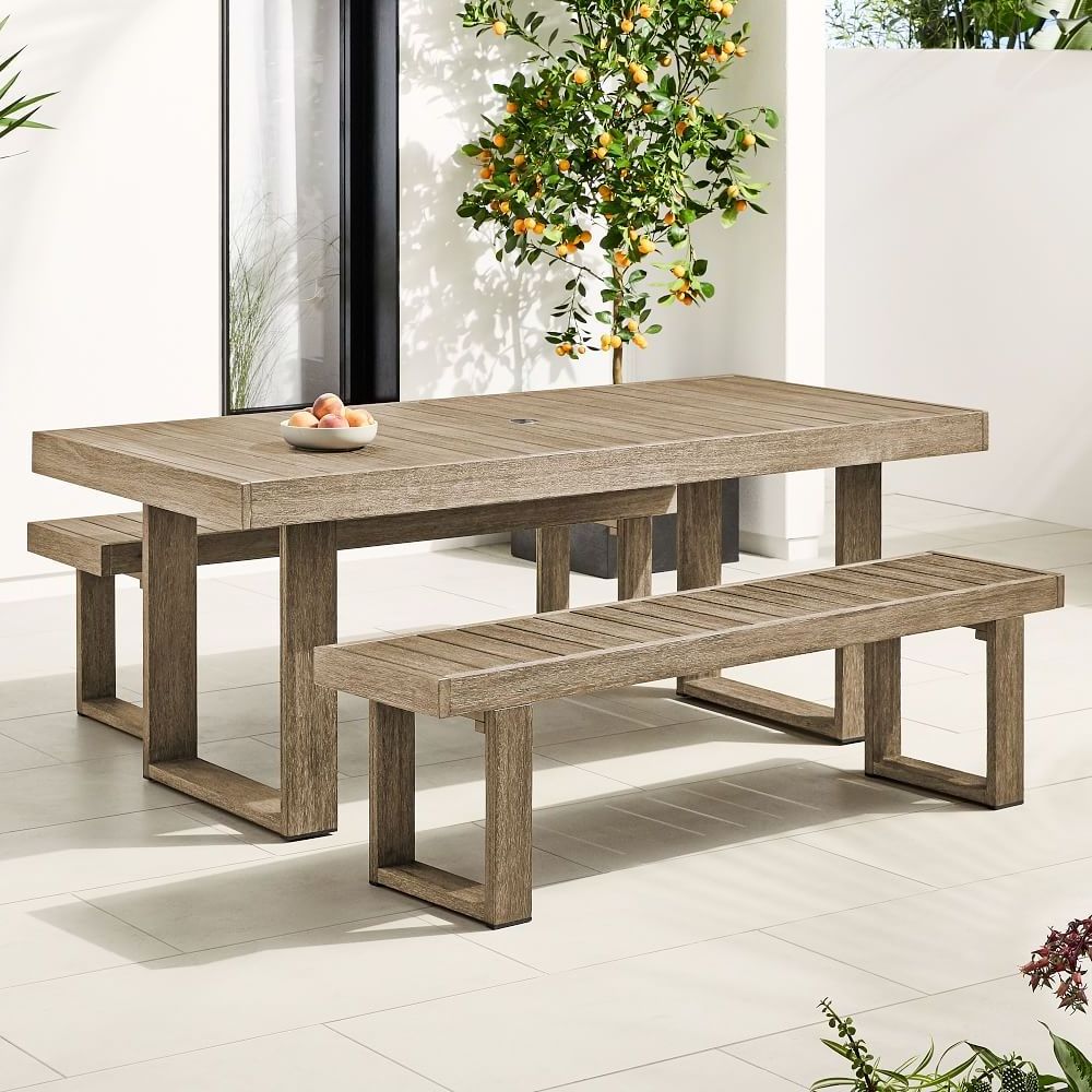 Teak Wood Modern Outdoor Furniture 76.5