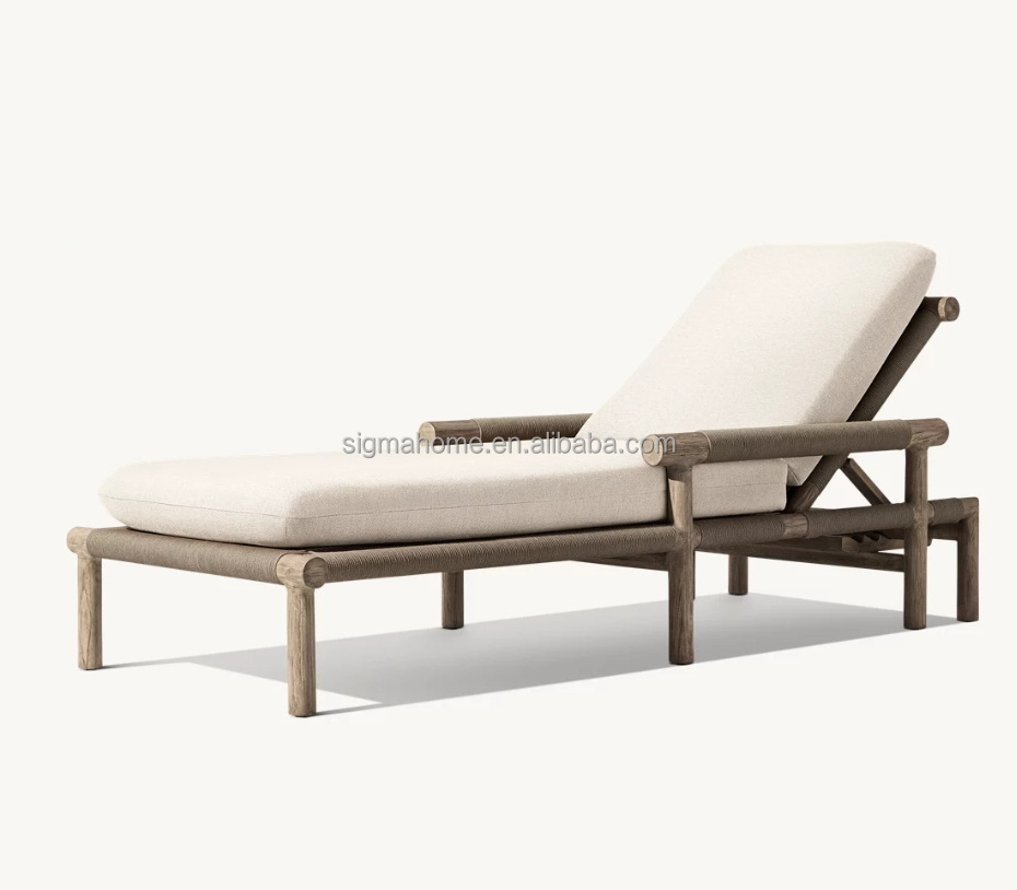 New Designs Pool Side Chaise Daybed And Outdoor Fabric Sling Seat Curved Sun Loungers