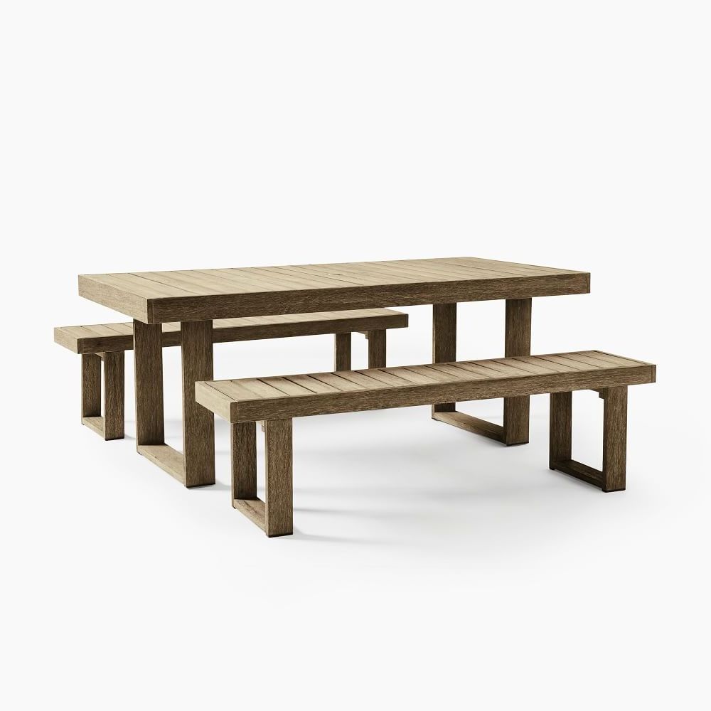 Teak Wood Modern Outdoor Furniture 76.5