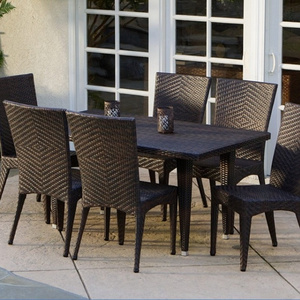 Hot sale rattan garden patio outdoor chair and table furniture on sale