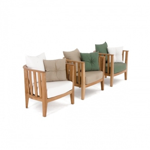 New arrival  all weather outdoor furniture luxury teak solid wood  classic deep seating set