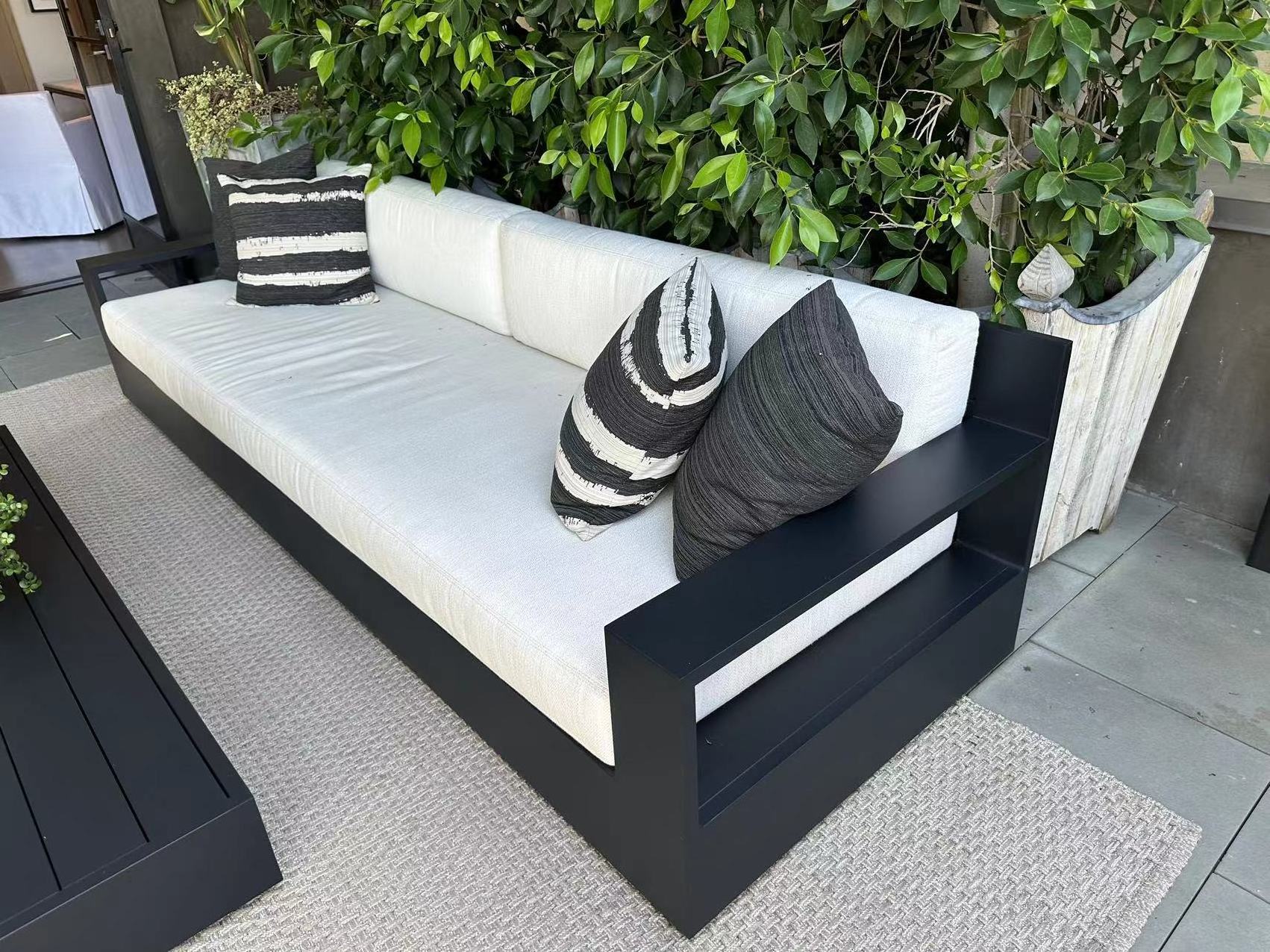 wholesale patio furniture sofa couchoutdoor aluminum terrace furniture