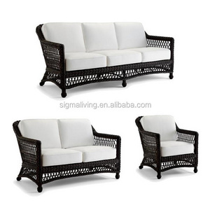 New design outdoor garden leisure wicker rattan sofa set furniture for sale