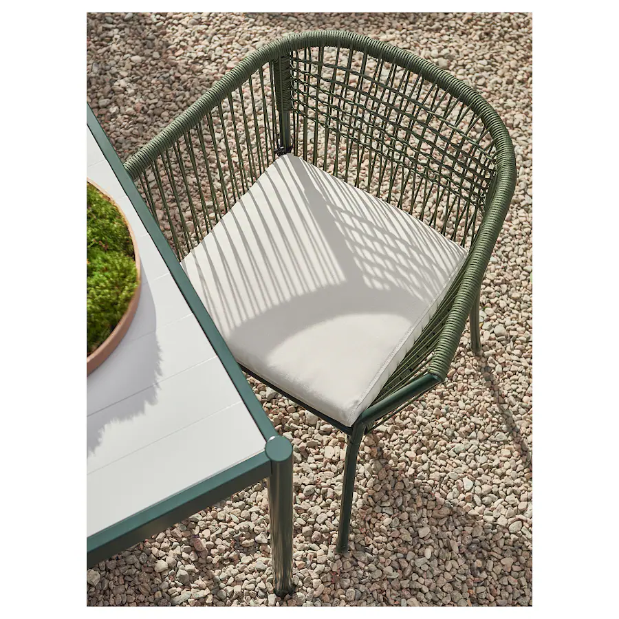 Nordic Hot Sale Modern Patio Leisure Hotel Dining Woven Waterproof Aluminum Outdoor Chair Wicker Rope Weaving Chairs