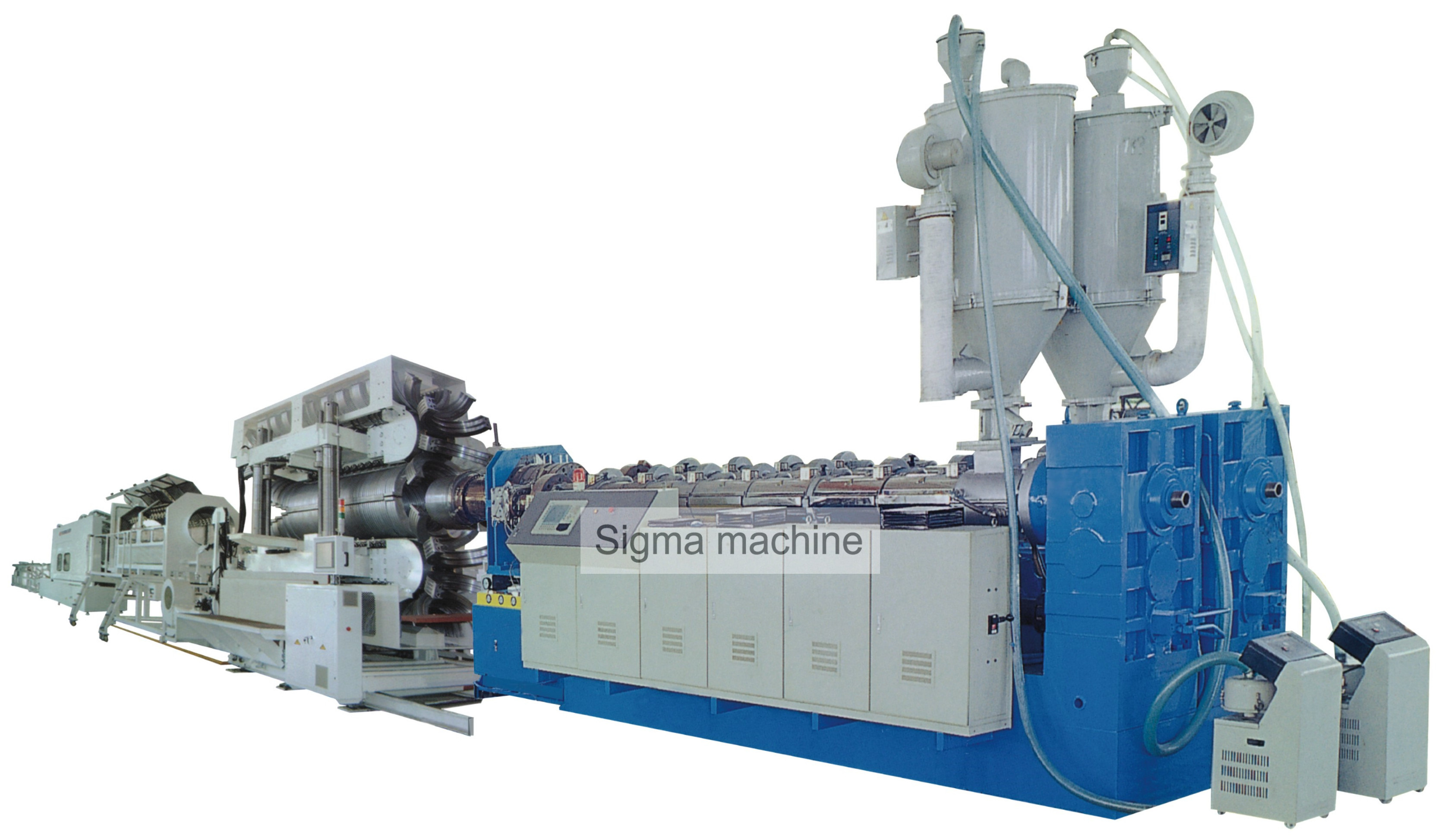 pe single wall corrugated pipe machine plastic extrusion machine plastic pipe line