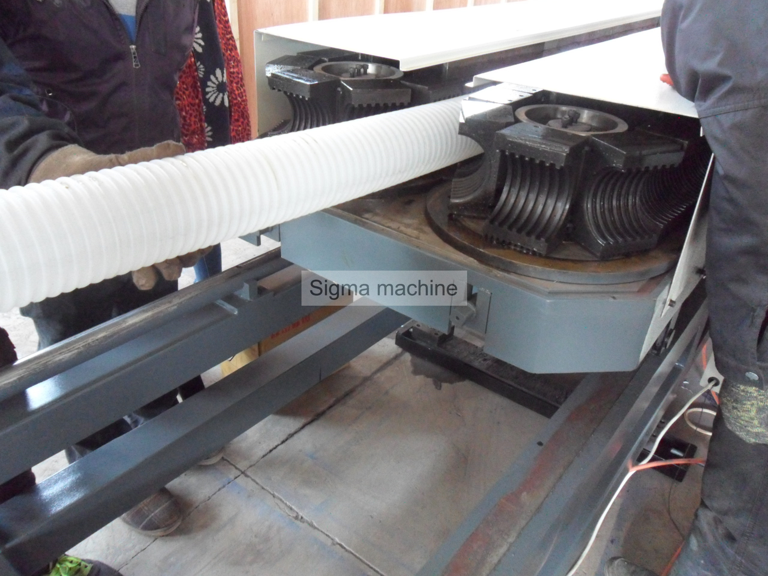 pe single wall corrugated pipe machine plastic extrusion machine plastic pipe line