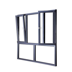 Aluminium Alloy Tilt & Turn window with German Hardware