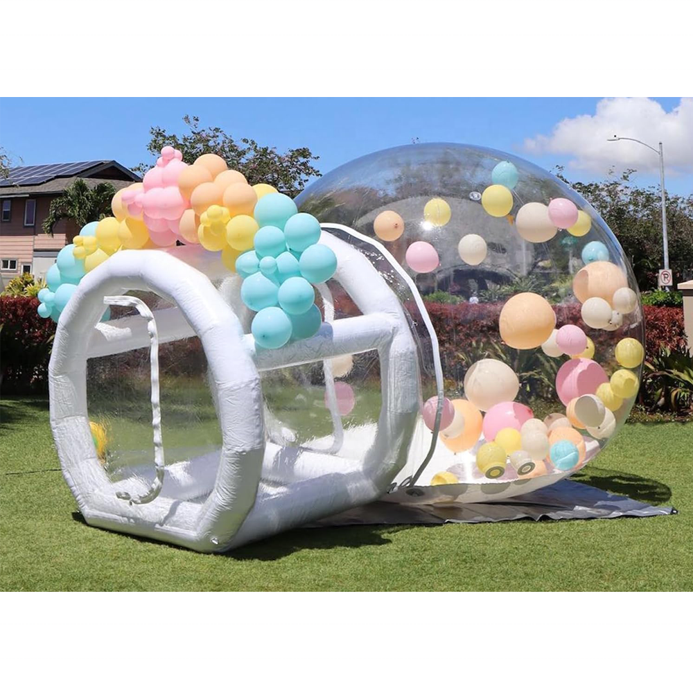 crystal clear bubble dome house igloo transparent inflatable balloon tent