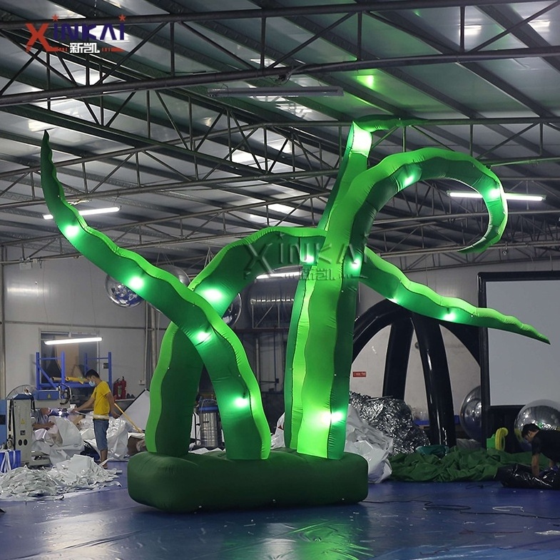 event decoration giant inflatable octopus tentacle advertising inflatable LED octopus tentacles for sale