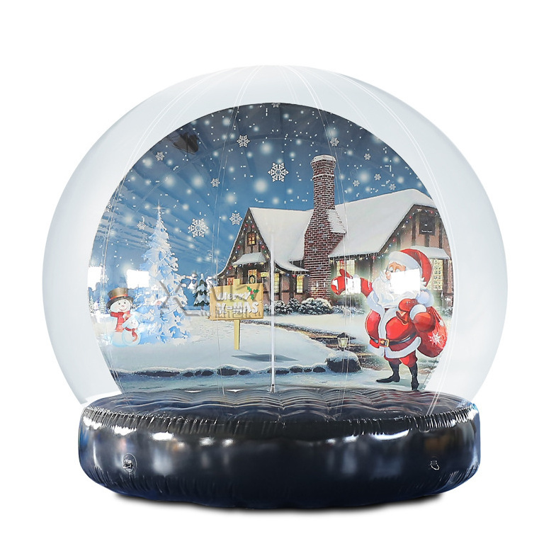 giant inflatable snow globe christmas inflatable snow globe inflatable snow globe photo booth