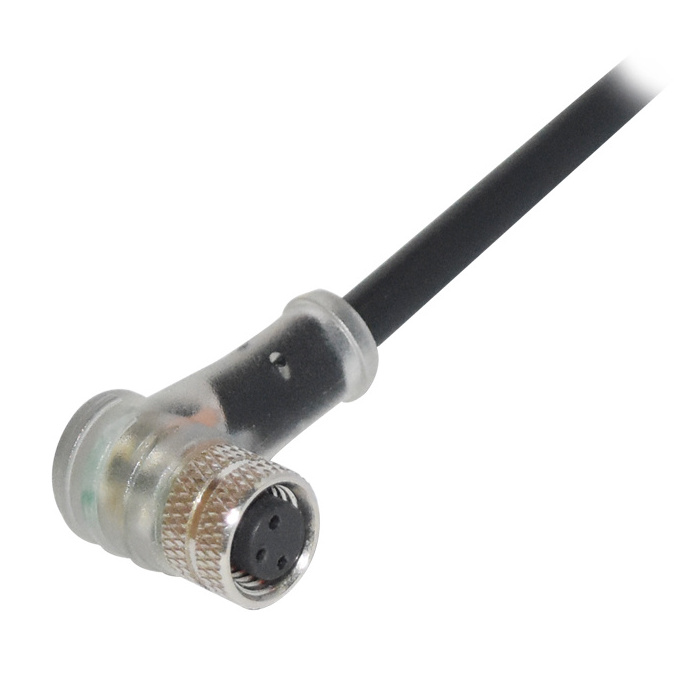 M8 Connector 316 Stainless Steel Material 3 4 5 6 8 Pin Sea Use Waterproof M8 Connector