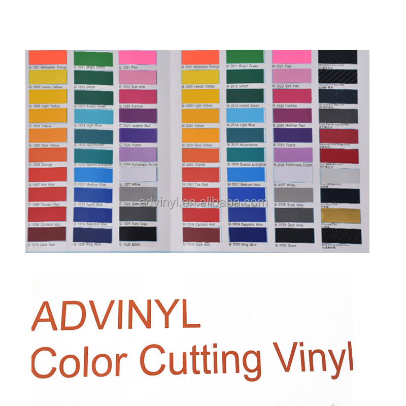 Signapex 2023 High Quality Best Selling custom color cutting vinyl glossy matte colorful vinyl sticker roll color vinyl