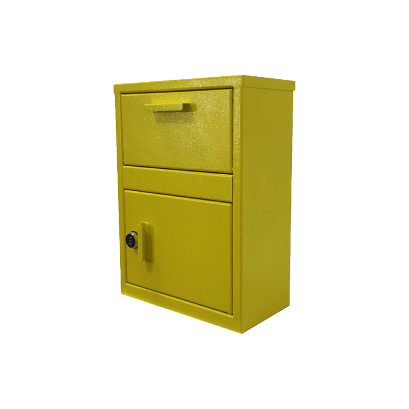 Outdoor Smart Mailbox Metal Parcel Delivery Box For Home Letter Drop Mail Box Lockable Keyless