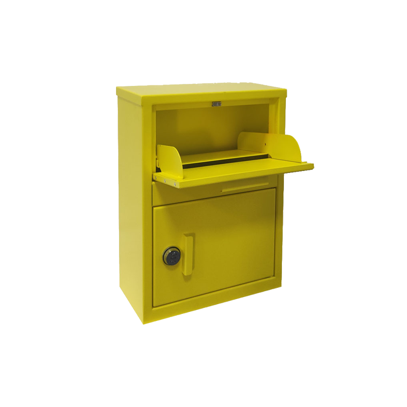 Outdoor Smart Mailbox Metal Parcel Delivery Box For Home Letter Drop Mail Box Lockable Keyless