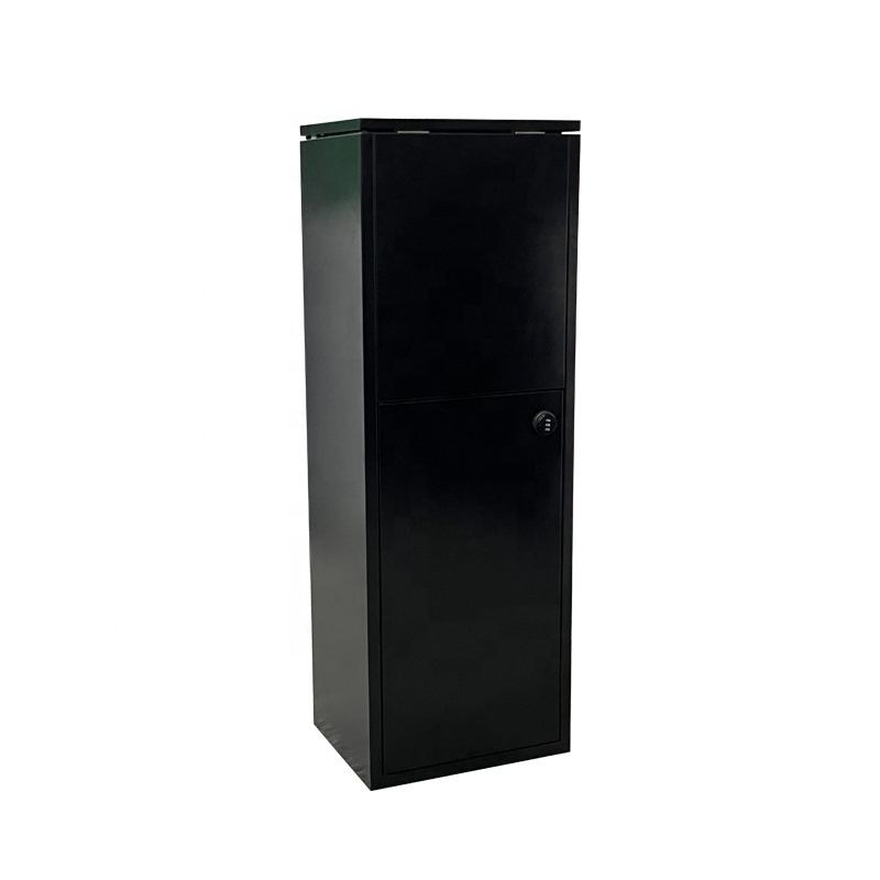 Anti Theft Outdoor Smart Mailbox Metal Parcel Delivery Box For Home Letter Drop Mail Box Lockabel Keyless Parcel Box