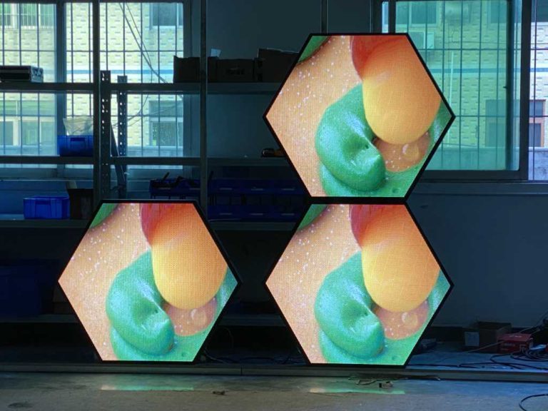 Good Price Creative Led Display Hexagonal Triangle Round Circular Led Screen 2023 New Arrivals Led Circle Screen