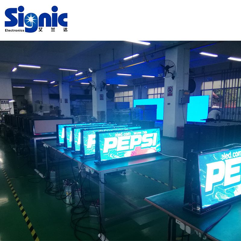 Wholesale Fashionable Taxi Led Sign Quality Taxi Led Display Advertising Car Roof Top Advertising Outdoor Advertising