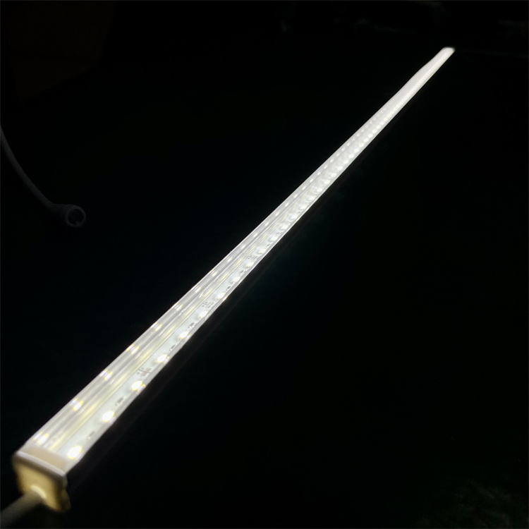 IP68 1M with Aluminum Profile Rigid Strip Bar Light 12V 24V 5050 LED Recessed Linear Light Hard Strip Bar