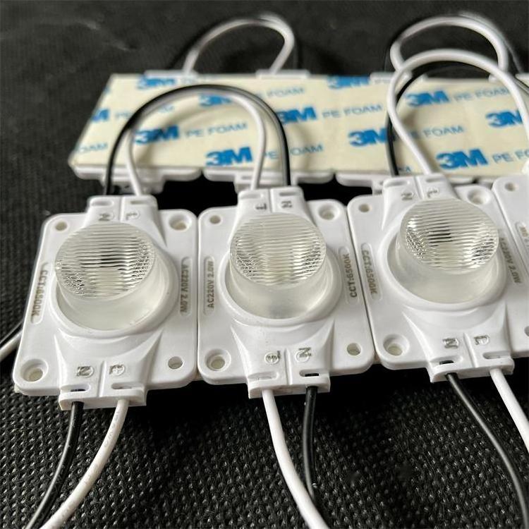 No voltage drop led side light module for double sided light box 2w 6500k led module light