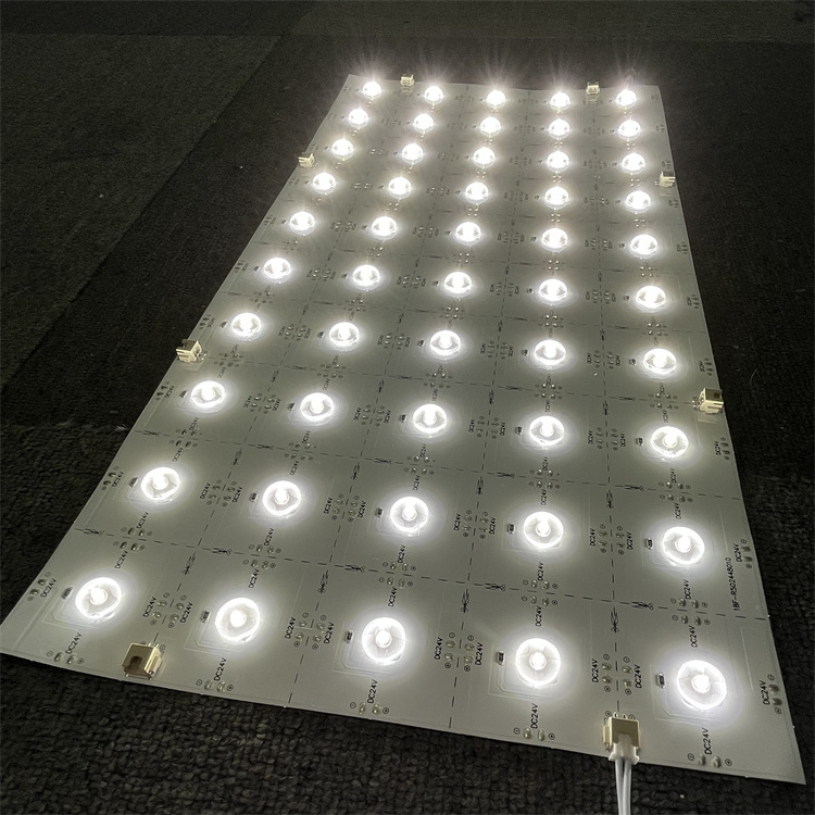 cut-table led flexible panel light DC24V back light led flex sheet with 170 deg optic lens