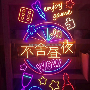 Drop Shipping neon sign art for decorative your home wedding bar business advertising LED logo design