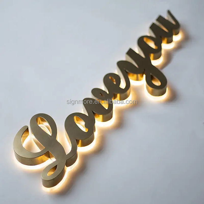 Led Luminous Characters Outdoor Shop Store Light Letter Enseigne Lumineuse Led Illuminated Sign