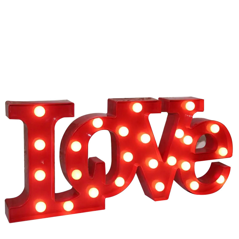 Wholesale Bar Decor Lights Marquee Letter 4ft Marquee Letters 3ft Led Big Numbers Giant Light Up Letters Led Marquee