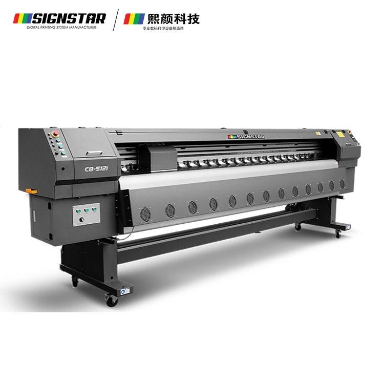 Signstar solvent 3.2m flex banner wallpaper poster canvas printing machine digital price konica 8 head solvent printer