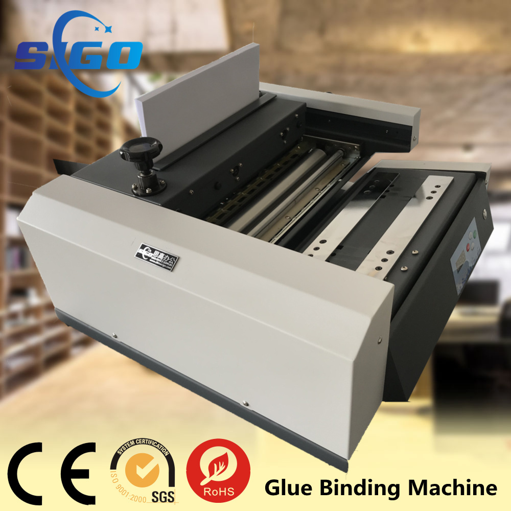 SG-380 Paper Notebook Making Glue book printing Binding Machine For Paper