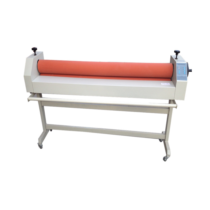 Desktop manual cold laminator 750mm cold laminator poster roll laminating machine