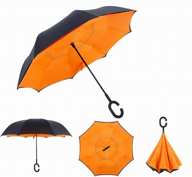 C handle inverted umbrella wholesale