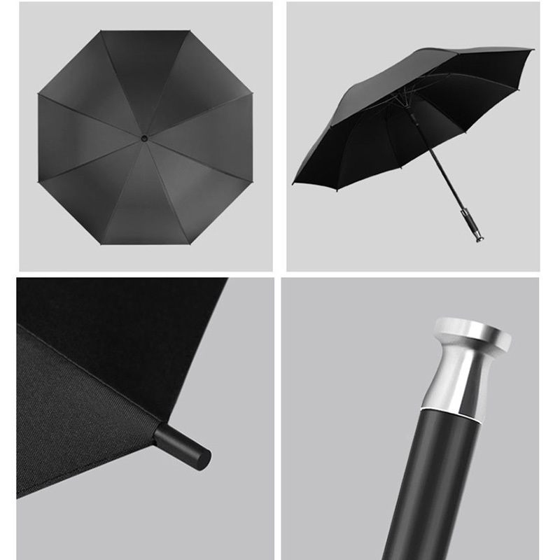 luxury golf umbrella custom big size umbrella with metal handle