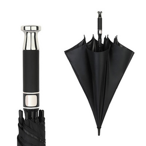 luxury golf umbrella custom big size umbrella with metal handle