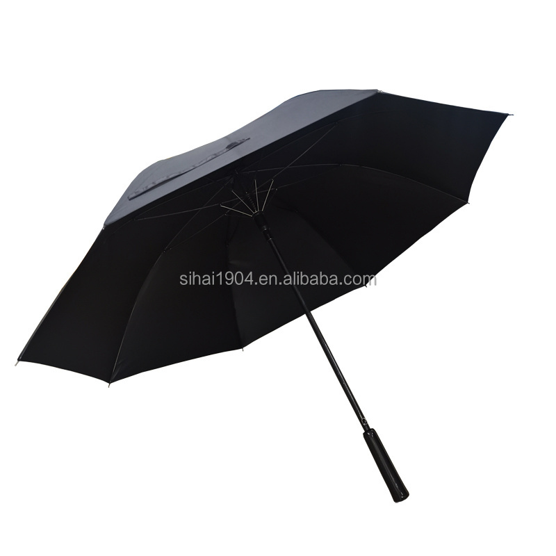 Luxury Light Weight Automatic Carbon Fiber Golf Umbrella Full Carbon Fiber Golf Umbrella