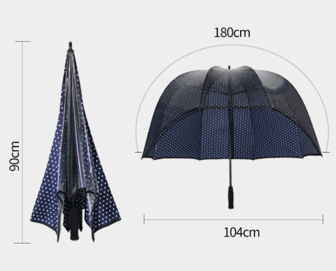 Strong Waterproof Super Fashion Helmet Umbrella with Logo Prints