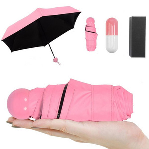 5 Fold Mini Pocket Capsule Umbrella Ladies Fashion Umbrella