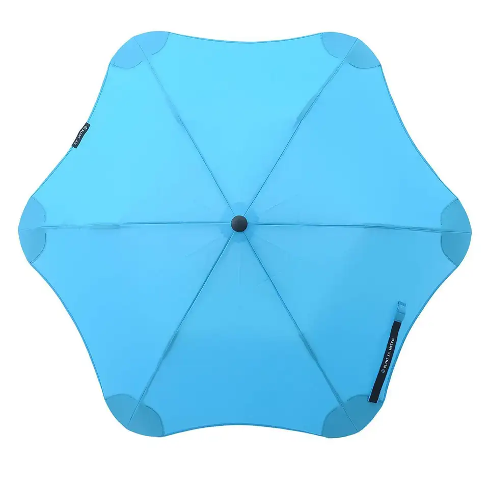 Blunt Umbrella with No Tips Mini Travel Fold Safety Umbrella