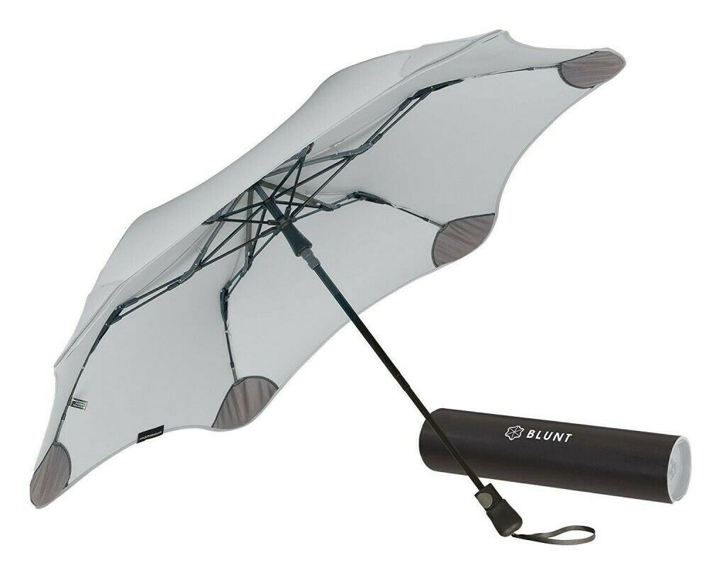 Blunt Umbrella with No Tips Mini Travel Fold Safety Umbrella